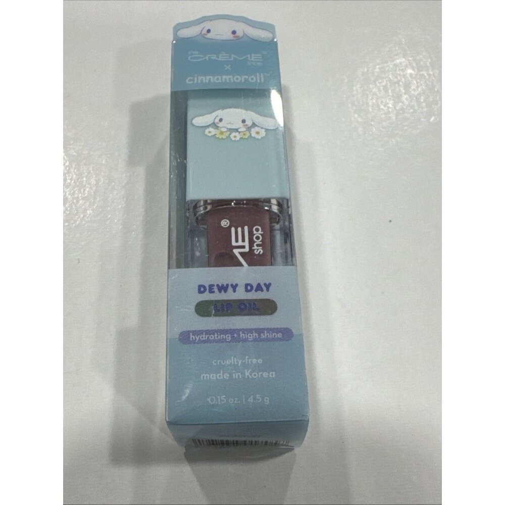 Creme Shop Sanrio Cinnamoroll Dewy Day Lip Oil Lilac New BB13